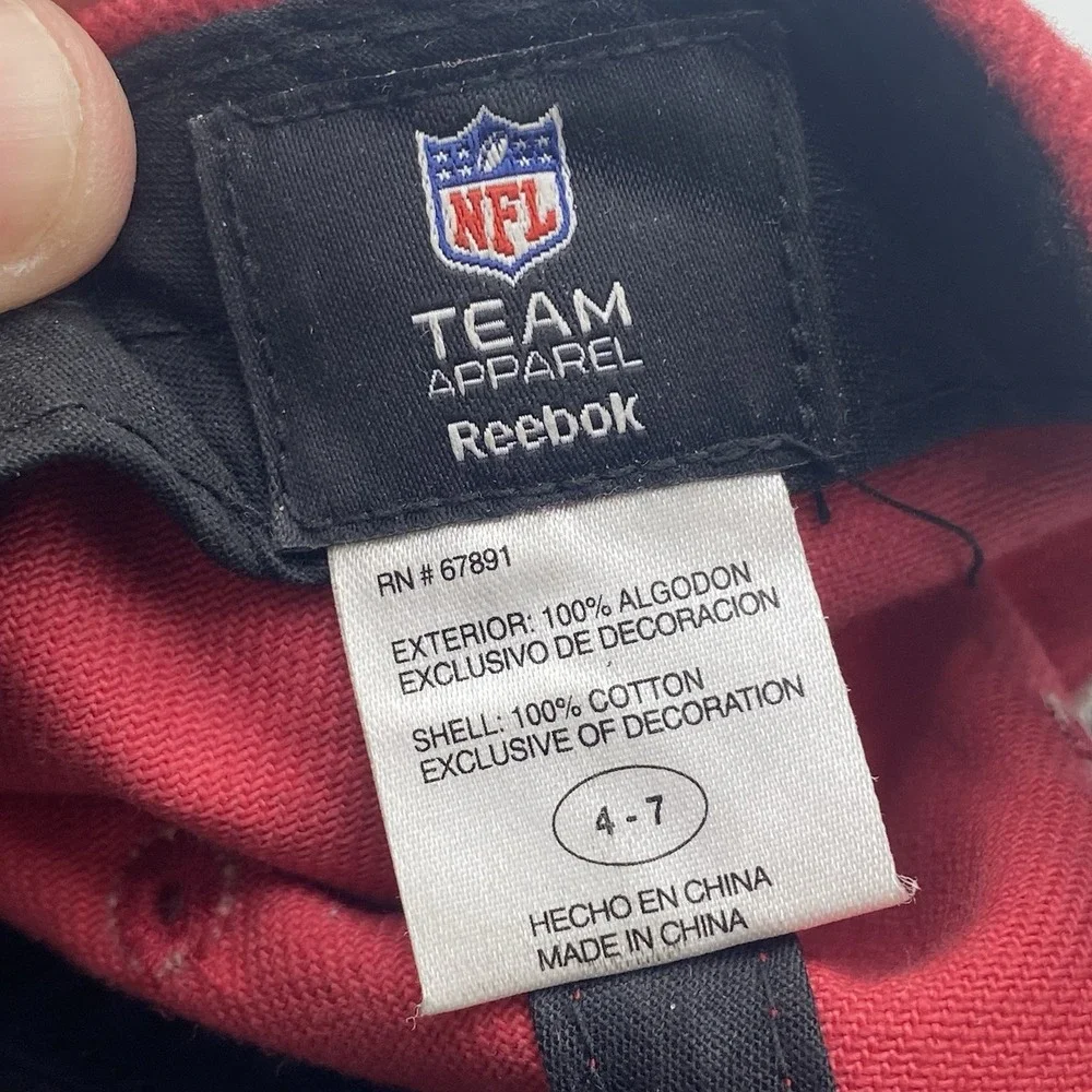 Arizona‎ Cardinals Youth Hat Red Reebok Team Adjustable Strapback VGC